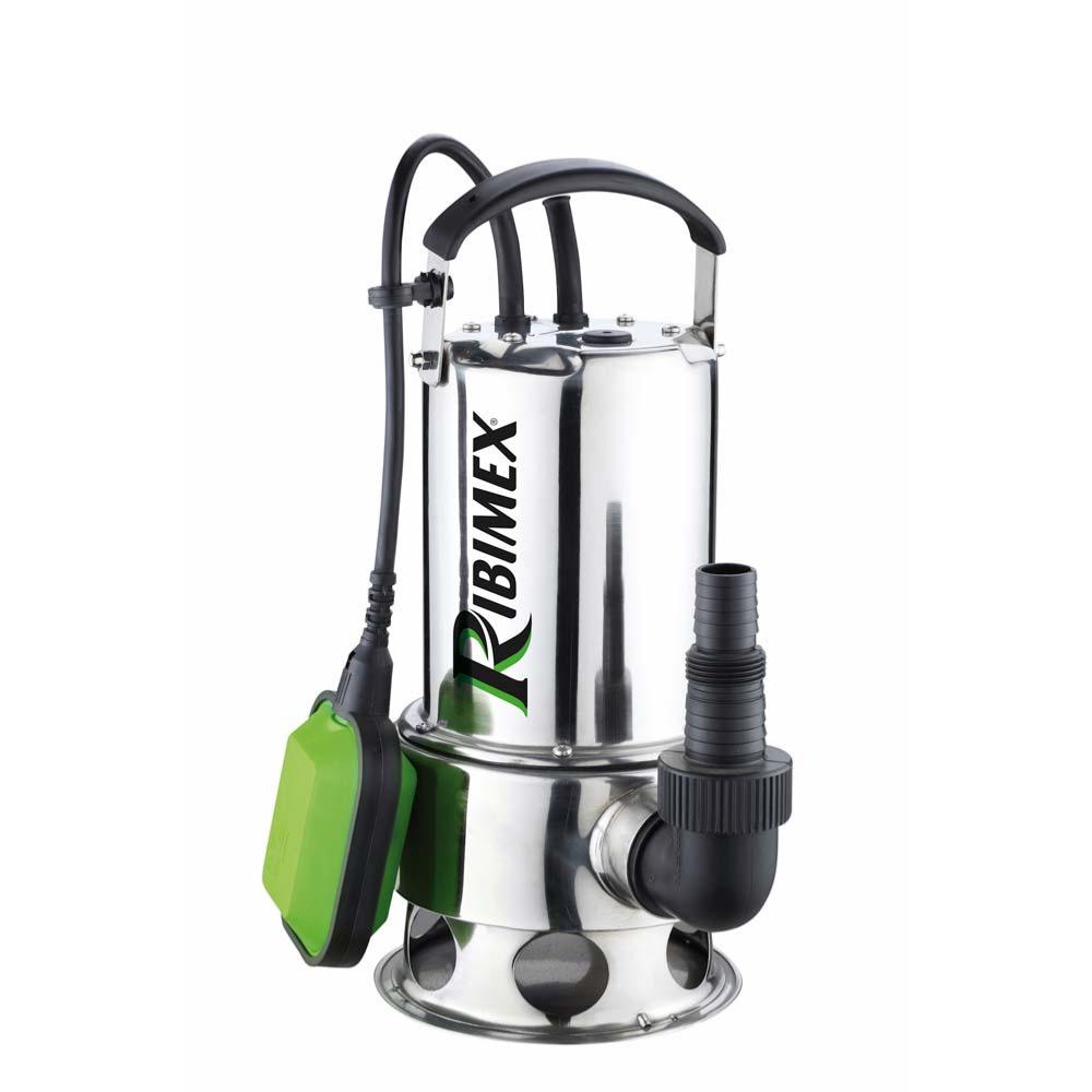 Pompe vide cave Pro inox 1100 W eaux chargées,RIBIMEX,PRPVC1101CI