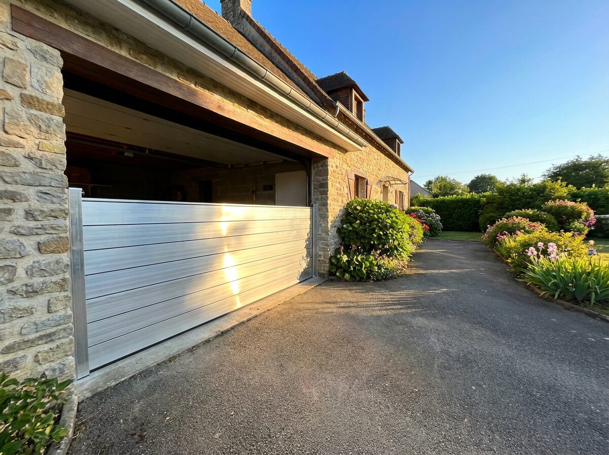 Batardeau aluminium garage protection inondation