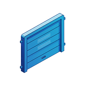 Portes de garage anti-inondations